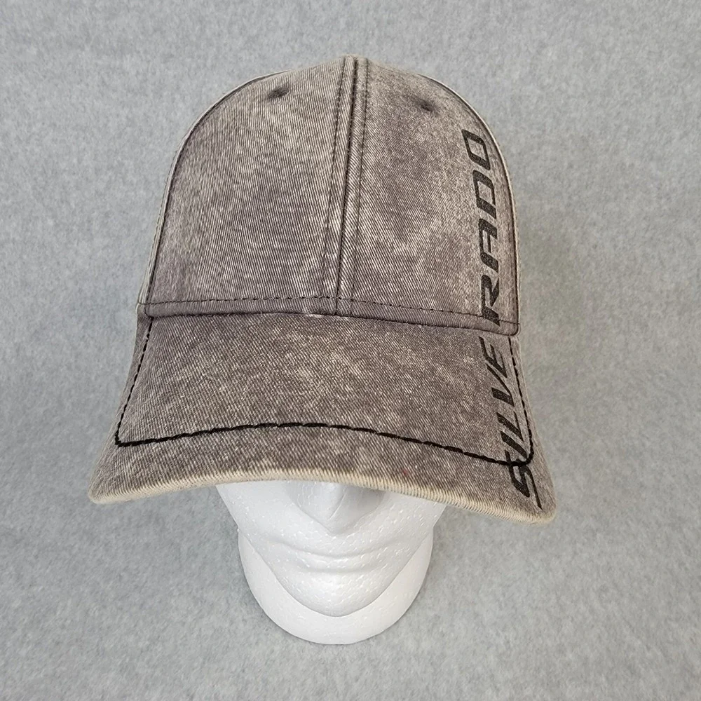 Rare Design Chevrolet Silverado Denim Adjustable Hat - Picture 1 of 6